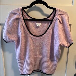 Kimchi Blue pink Sweater with Black Accents
From Urban outfitters